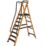 Werner Fibreglass 2.55m 8 Step Platform Step Ladder With Handrail