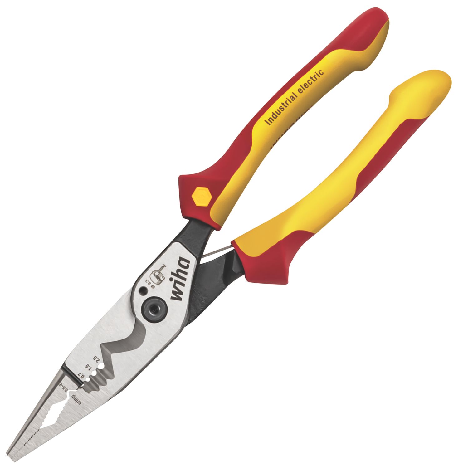Wiha VDE Combination Pliers 9" (225mm) (875KW)