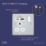 LAP  13A 1-Gang SP Switched Socket + 3A 18W 2-Outlet Type A & C USB Charger Polished Chrome with White Inserts