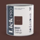 LickPro Max+ 2.5Ltr Red 07 Eggshell Emulsion  Paint
