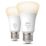 Philips Hue  E27 A19 LED Smart Light Bulb 8.5W 806lm 2 Pack