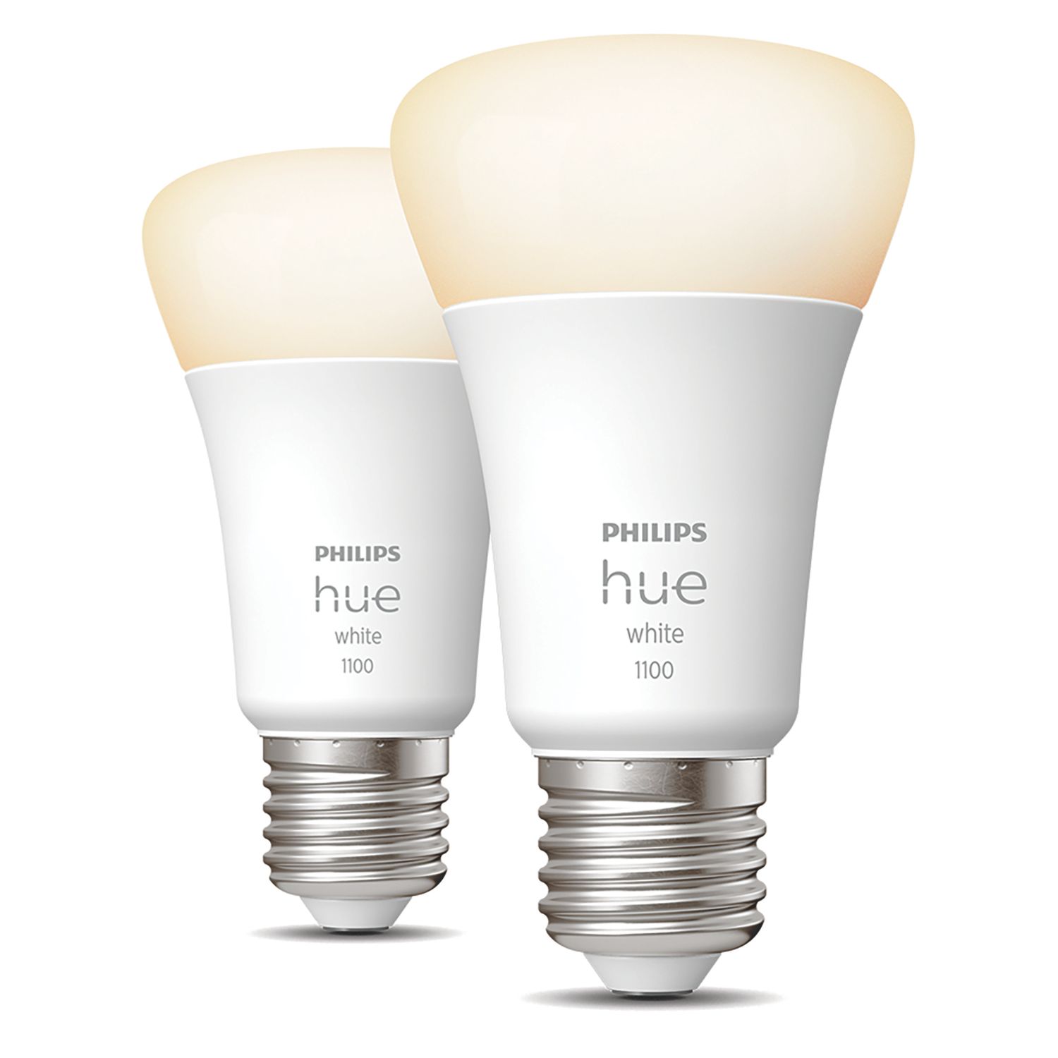 Philips Hue E27 A19 LED Smart Light Bulb 8.5W 806lm 2 Pack (875PP)