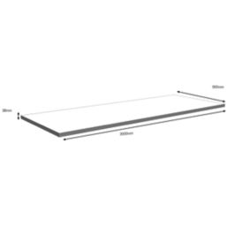 Wilsonart   Beton Calade  Laminate Breakfast Bar 3000mm x 900mm x 38mm