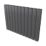 Ximax Oceanus 600mm x 820mm 2683BTU Anthracite Horizontal Designer Radiator