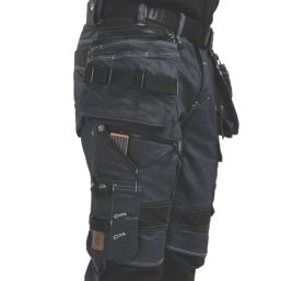 Blaklader  Stretch Denim Trousers Navy/Black 38" W 33" L