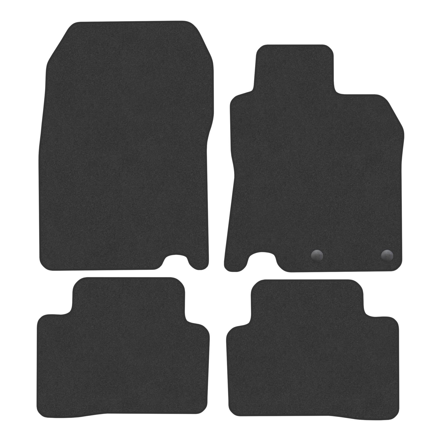 Car Mat Co. Nissan Qashqai 2014 - 2020 Carpet & Rubber Car Mats 4 Piece Set (875VV)