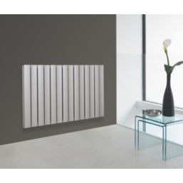 Venus 600mm x 975mm 4207BTU Matt Chrome Horizontal Designer Radiator