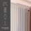 Flomasta 1800mm x 515mm 6215BTU White Vertical 3 Column Radiator