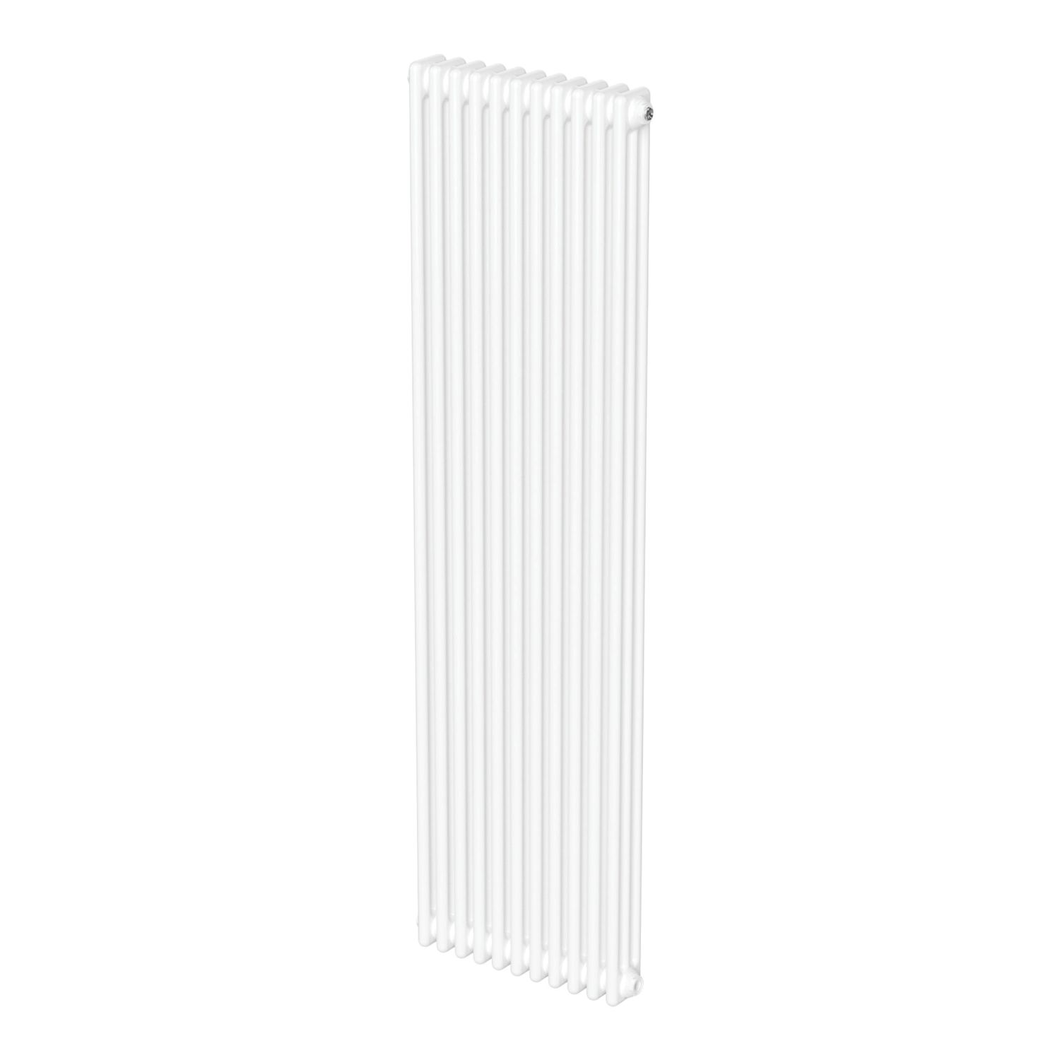 Flomasta Signature 1800mm x 515mm 6215BTU White Vertical 3 Column Radiator (876AH)