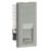 Knightsbridge  Modular RJ45 Ethernet Socket Grey with Grey Inserts