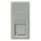 Knightsbridge  Modular RJ45 Ethernet Socket Grey with Grey Inserts
