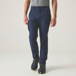 Regatta Anti Insect Travel Light Cargo Trousers Navy 36" W 31" L
