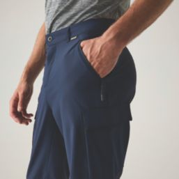 Regatta Anti Insect Travel Light Cargo Trousers Navy 36" W 31" L