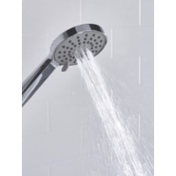 Bristan Liso Chrome 134mm Deck Mounted Dual Control Manual Shower Mixer Tap