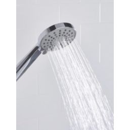 Bristan Liso Chrome 134mm Deck Mounted Dual Control Manual Shower Mixer Tap