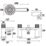 Bristan Liso Chrome 134mm Deck Mounted Dual Control Manual Shower Mixer Tap