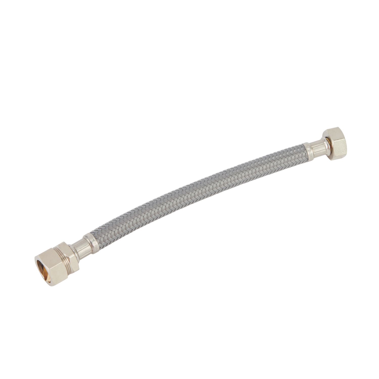 Flomasta Straight Flexible Compression Hose 22mm x 3/4" x 300mm (876FA)