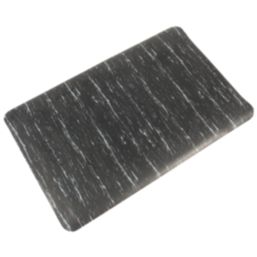 COBA Marble Top Anti-Fatigue Floor Mat Black 1.5m x 0.9m x 14mm