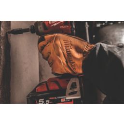 Milwaukee Leather Gloves Natural Medium