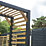 Forest Slatted 3.6' x 7' (Nominal) Timber Arch