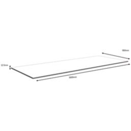 Zenith Marmo Bianco Breakfast Bar 3000mm x 900mm x 12.5mm