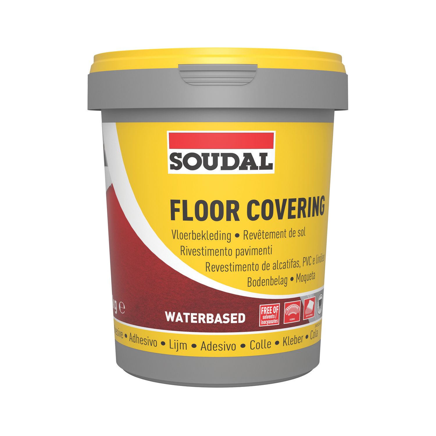 Soudal Floor Covering Adhesive 1kg (876RG)