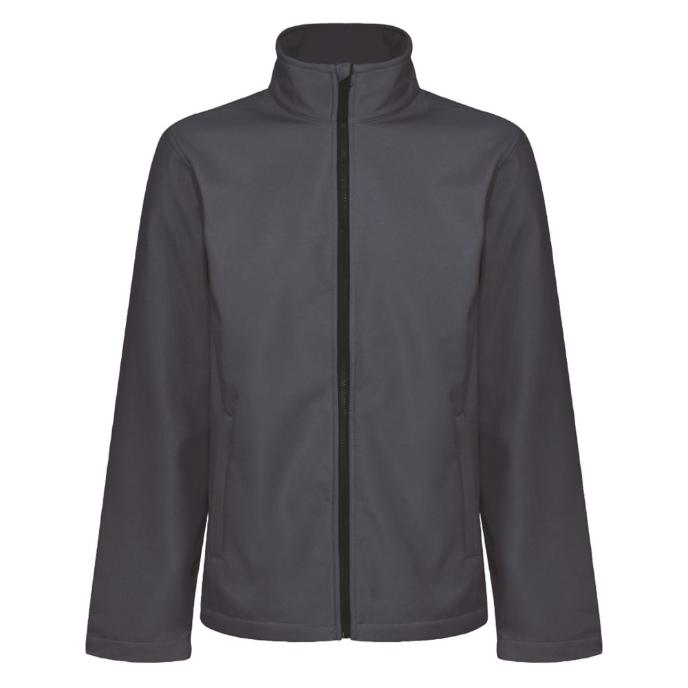 Regatta Ablaze Printable Softshell Jacket Seal Grey/Black Large 41.5 ...