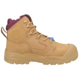 Hard Yakka Legend Size 6.5 Womens Wheat Water-Resistant  Safety Boots