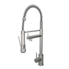 ETAL Windsor  Multi-Use Spray Mixer Tap Brushed Steel
