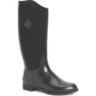 Muck Boots Derby Tall Size 8 Womens Black Non Safety Wellies