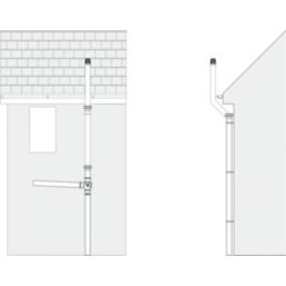 FloPlast  Solvent Weld Air Admittance Valve Grey 110mm