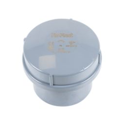 FloPlast  Solvent Weld Air Admittance Valve Grey 110mm