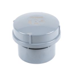 FloPlast  Solvent Weld Air Admittance Valve Grey 110mm
