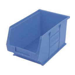 Barton TC3 Semi-Open-Fronted Storage Bins 4.6Ltr Blue 10 Pack