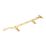 Traditional Design Casement Stay Polished Brass 254mm