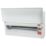 Lewden PRO-R20W-R1 22-Module 20-Way Part-Populated High Integrity Main Switch Consumer Unit
