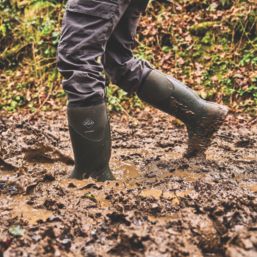 Muck Boots  Size 12  Olive Non Safety Wellies