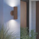 Eglo Tomelloso Outdoor Up & Down Wall Light Rust