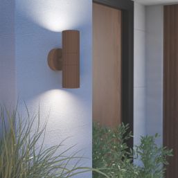 Eglo Tomelloso Outdoor Up & Down Wall Light Rust
