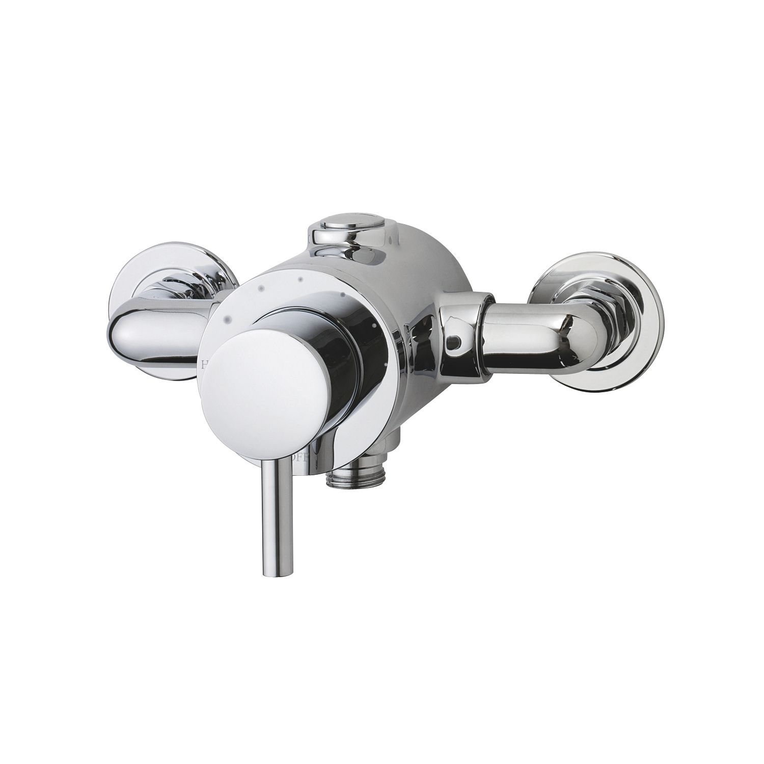 Triton Elina Exposed Single Outlet Thermostatic Chrome Mixer Shower Valve (877FJ)