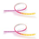 Philips Hue  3m LED Gradient Strip Light & Extension Set 20W 1800lm 2 Pieces