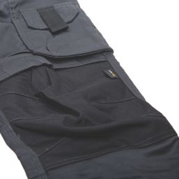 Apache ATS 3D Stretch Work Trousers Black / Grey 34" W 31" L