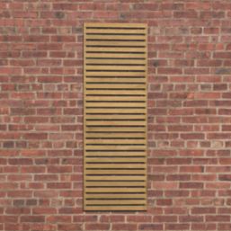 Forest  Softwood Rectangular Slatted Trellis 2' x 6' 5 Pack