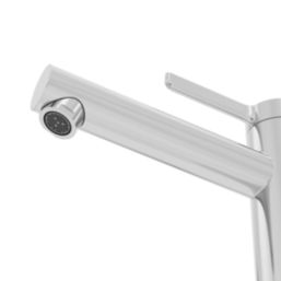 Swirl Bonda Chrome 250mm Standard Round Head Mono Basin Mixer Tap