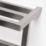 Time 440mm x 460mm 891BTU Silver Flat Designer Towel Radiator