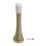 Smith & Locke Cylinder Door Stops 24 x 79mm Polished Brass 3 Pack