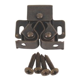Essentials Roller Cabinet Latches Bronze 27.5mm x 32mm 10 Pack