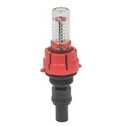 JG Underfloor 6 Port LowFit Heating Manifold Brushed Steel