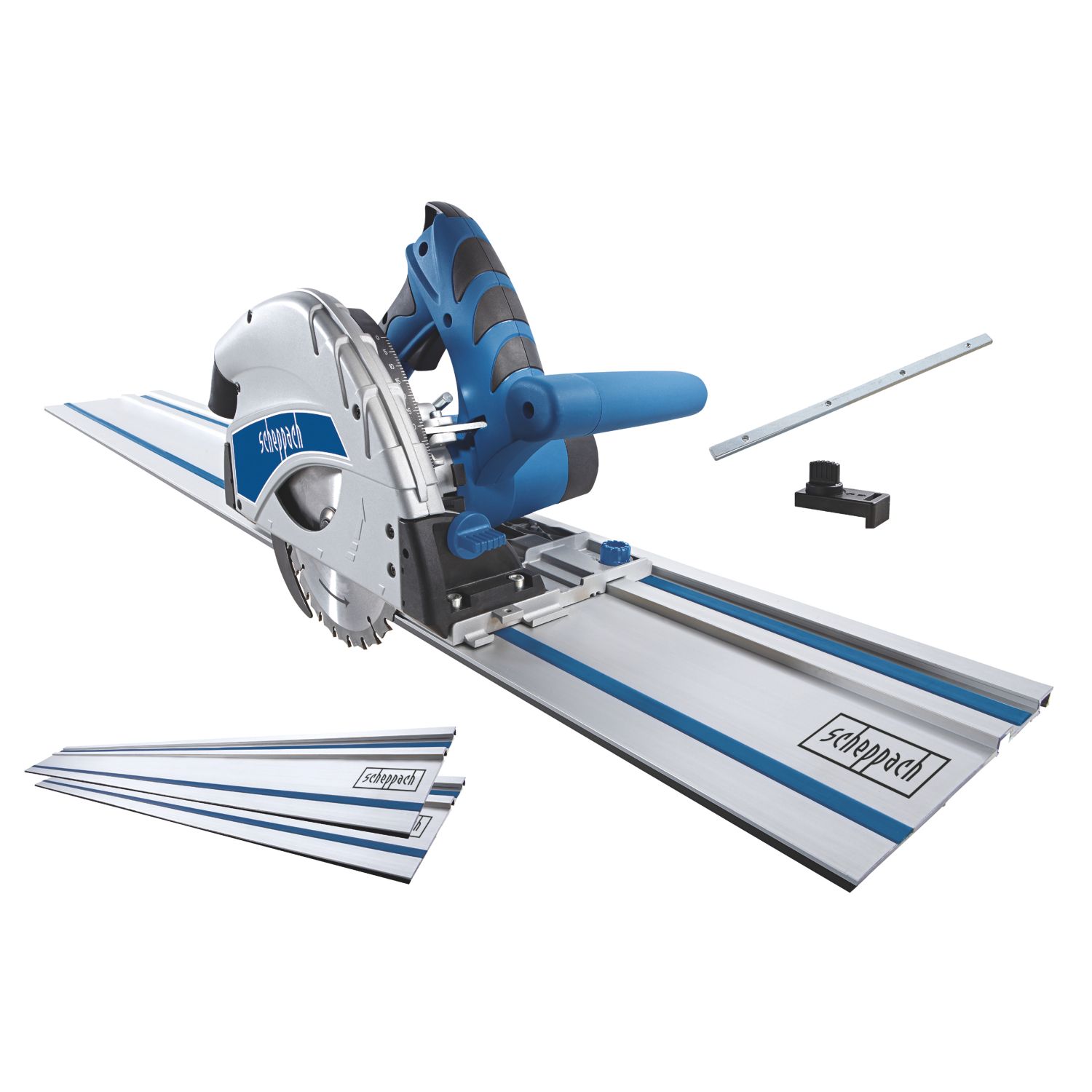 Scheppach PL55 160mm Electric Plunge Saw with 2 x Rail(s) 240V (8781G)