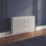 Flomasta 300mm x 605mm 1768BTU White Horizontal 4 Column Radiator